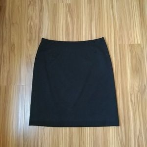 Jil Sander Black Wool Pencil Skirt 38
